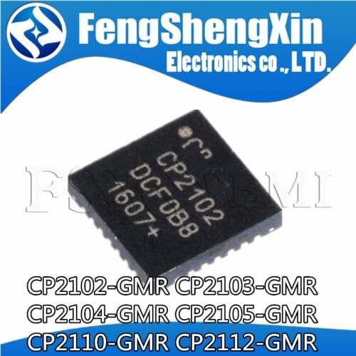 5-10-20)pcs/lot CP2104-GMR CP2104 SIL2104 QFN-24 USB serial interface chip CP2104-GM CP2104-F03-GMR