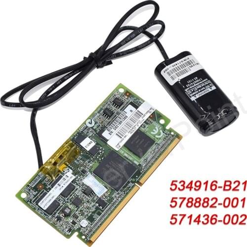 For HP P212 P410 Raid card 512M FBWC RAM cache with battery assembly 534916-B21 578882-001 571436-002