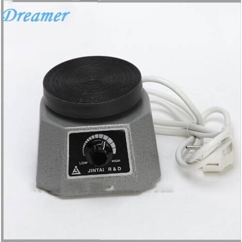 New Arrival Dental Lab Technician Materials Plaster Vibrator Round Plate For Gypsum Oscillator Dental Materials