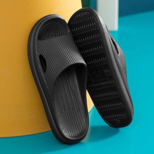 New Bathroom Slippers Women 2021 New Summer EVA Non-slip Slippers Couple Indoor Home Mens Slippers Plus Size 45