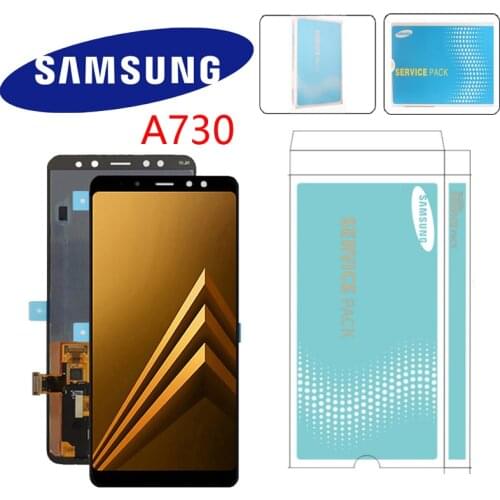 NEW ORIGINAL display LCD Screen for SAMSUNG Galaxy A8 Plus 2018 LCD A730 A8 2018 LCD A530 Display Touch Digitizer Replacement