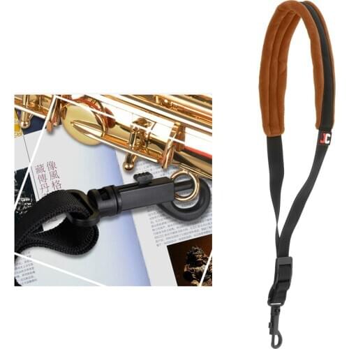 Professional Saxophone Strap Soft Padded Sax Neck Harness Sax Harness Strap