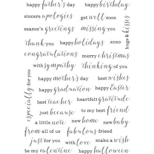 Clear Stamps Scrapbook Paper Craft Clear stamp scrapbooking X0001