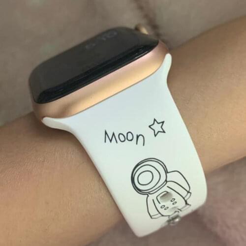 Watchband for Apple watch band 44mm 40mm 42mm 38mm sports bracelet watchband accessories for iwatch Series 6 se 5 4 3 2 1