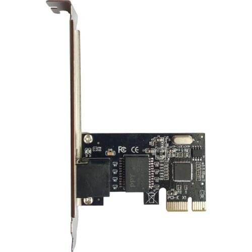 10/100/1000Mbps Gigabit Ethernet PCI Express Network Card PCIe RJ45 LAN Network Adapter for Desktop Computer PC Driver Free