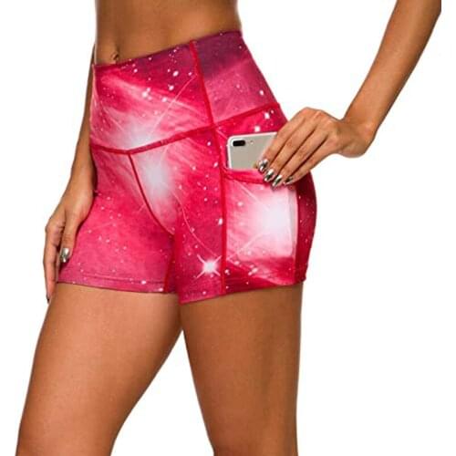 Gym Running Energy High Waist Shorts Womens Sexy Yoga Shorts Fitness Sports Workout Tights Leggings Running Athletic Shorts