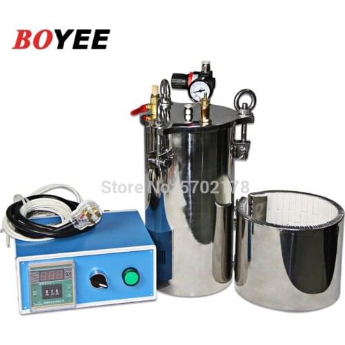 Glue Dispensing pressure barrel stainless steel with insulation heating temperature controller pressure tank