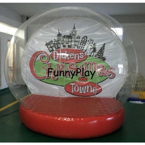 Inflatable Advertising Ball Decoration Snow Globe for wedding christmas event advertising show,inflatable photo show booth