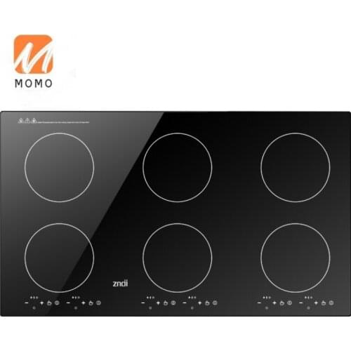 Factory Cheap Price Quality Electrical Kitchen Appliances Slim 6 Burner Induction Cooker Cooktop