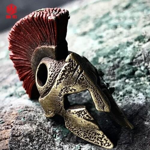 1PCSA Red Tassel Spartans DIY Bracelet Keychain Pendant EDC Umbrella Cord Knife Bead Handmade Flashlight Ornament