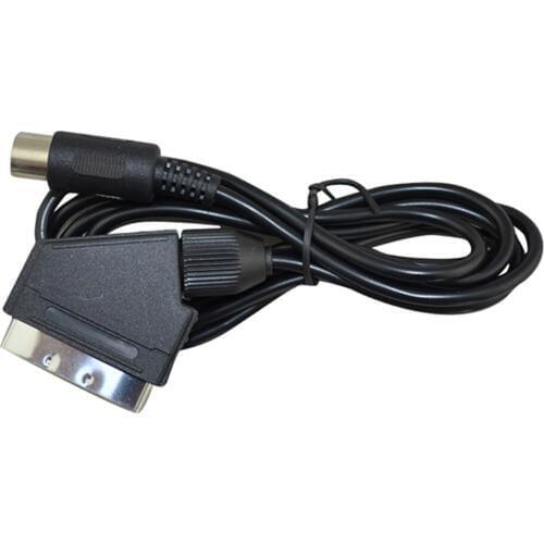 10pcs a lot Scart Cable Cord AV Lead for SEGA Mega Drive 1 for Genesis 1 NTSC V-Pin