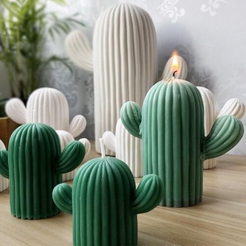 3D Cactus mold, Succulent Mold, Silicone Soap Mold, Aromatherapy Candle Mold, Plaster Mold 10359950