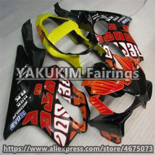 ABS Injection Fairings Kit For Honda CBR 600f F4i 2001 2002 2003 Motocycle Fairings Badywork fairings CBR 600 CBR 600f f4i