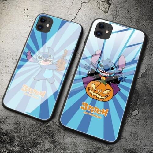 Tempered Glass Case For iphone 12 Pro Max 12 Mini 11Pro Max X XS Max XR SE 6S 6 Plus 7 Plus 8 Plus Shockproof Cover Stitch Case