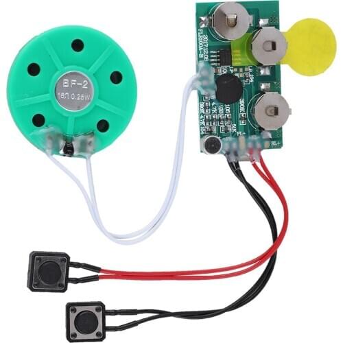 DIY Greeting Card Chip 4 Minutes Recordable Voice Sound Chip Voice Greeting Card For Holiday Voice Greeting Cards Dropshipping