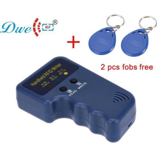 DWE CC RF access control card reader rfid duplicators portable 125khz RF ID cloner rfid copier reader writer rfid duplicator
