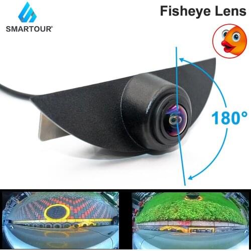 HD Fisheye 180° Car Front View Camera For Nissan X-trail Qashqai Tiida Teana Sylphy Sentra Pathfinder Vehicle Logo Camera