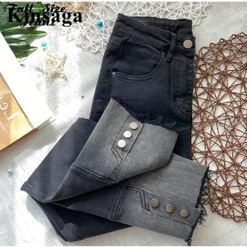 KINSAGA Women's Denim Capri Pants
