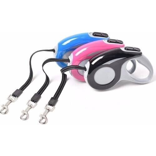 Nylon Small Dog Walker AutomaticStretc Rope Tow Rope Running Shrinks Collars and Harnesses Pet Accessories Small Dog Harness