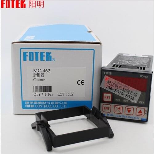 Original authentic Taiwan Yangming FOTEK multi-function counter MC-462 counter new inspection