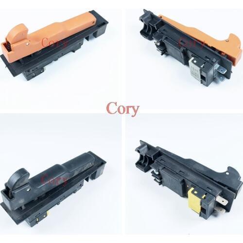AC 250V 12A Orange/Black Button Lock On Trigger Switch for Makita 180 G18SE2 Angle Grinder