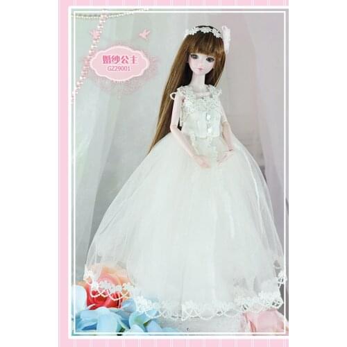 14 jointed very beautiful 29cm 11'' BJD Doll dolls Princess Hair + Makeup + Cloth +shoes
