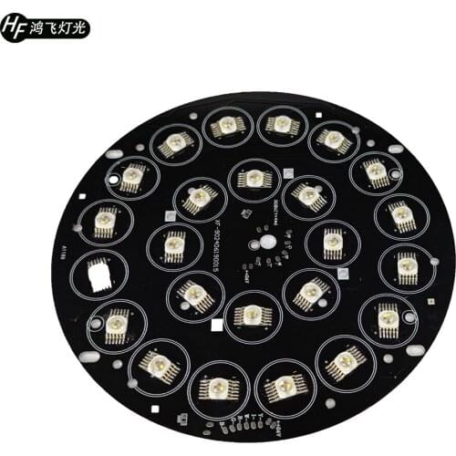 24x15w RGBWA 5in1 Led Light Board 24x15w Par Light Parts 24V 190mm*190mm