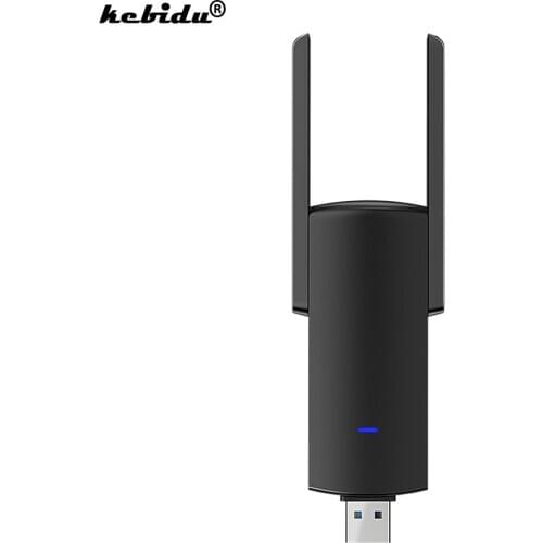 1300Mbps USB 3.0 Wifi Adapter RTL8812BU WiFi Dongle External Antenna Wi Fi Receiver Network Card Dual Band for PC Ethernet