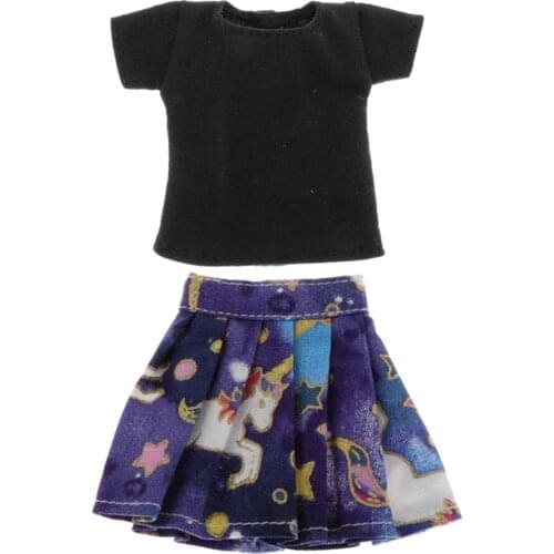 1:6 Womens Doll -shirt Suits BJD 12 Inch Casual Matching Clothes