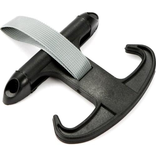 1Pc Black ABS Material Portable Car Trunk Hook Horns Automobile Accessories for VW Jetta Volkswagen /Audi A3 A4L A5 A6L A7