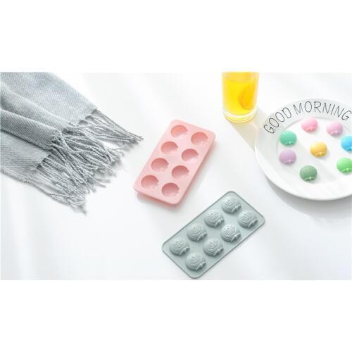 1PC Cute Cartoon Cat Cake Mold 8 Holes Silicone Baking Mold Chocolate Cupcake DIY Wedding Cake Baking Tools OK 1042