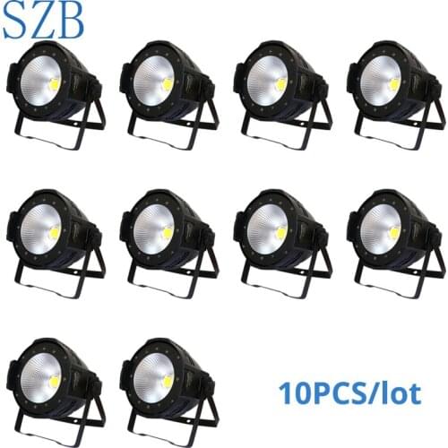 100W LED Blinder Light Cold White/Warm White 2in1 COB Audience Light for Disco Concert Wedding Party Light 10pcs/lot/SZB-COB100