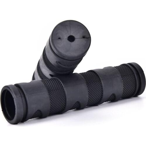 2Pcs Rubber BMX MTB Bicycle Grips Cycling Mountain Bicycle Scooter Bike Handle Bar Rubber Soft End Grip