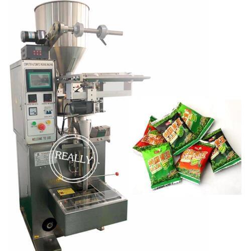 32-72 bags/min commercial automatic back seal sunflower seeds automatic packing machine bean packing machine with low price