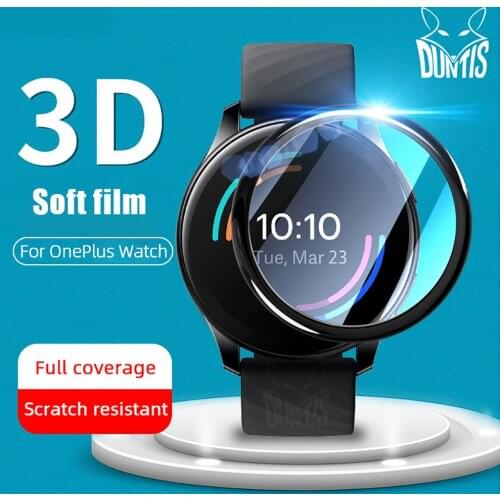 3D Protective film For OnePlus Watch Scratch resistant Soft Screen Protector for OnePlus Smart watch Accessories (Not Glass)