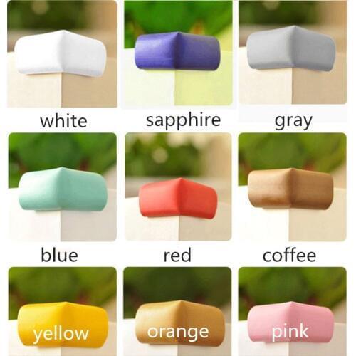 4 Pcs Children Baby Safety Prevention Corner Solid Edge Crash Bar Glass Coffee Table Child Protection Strip Corner Guards Tools