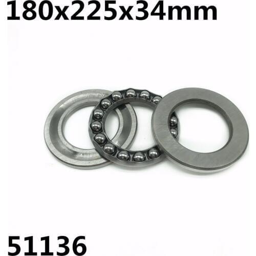 51136 180x225x34mm Axial Thrust Ball Bearings 8136 High quality