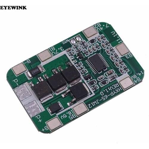 6S 15A 24V 25.2V PCB BMS Protection Board For 6 Pack 18650 Li-ion Lithium Battery Cell Module New Arrival