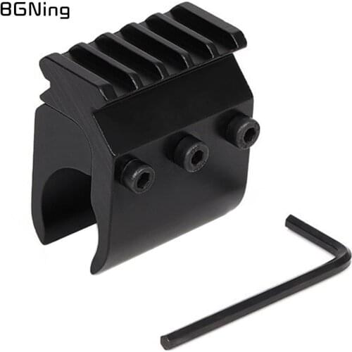 Aluminum Alloy 20mm Picatinny Rail Mount Adapter Rifle Laser for GoPro EKEN for OSMO Action Hunting Camera Accessories