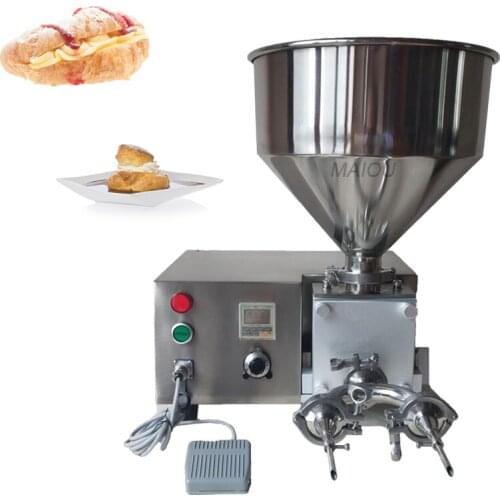 Automatic Quantify Butter Cream Puff Filling Machine/Filler