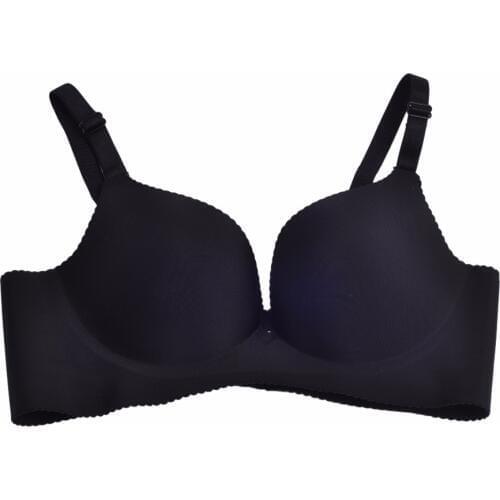 New Fashion Lady Solid Bras Women Push Up Bra Deep V Sexy Brassiere Underwear Seamless Wire Free Bras for Women soutien gorge BH
