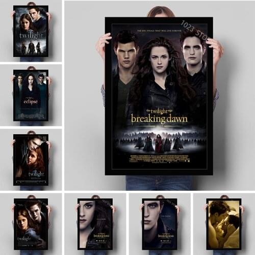 Movie "Twilight" Decorative Mural Character Poster Canvas Painting And Living Room Wall Art Prints Suitable Modern Home Decor