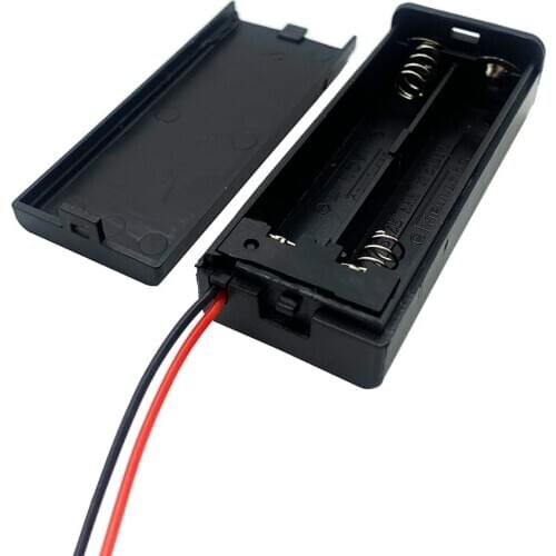 Battery Holder/Case with Switch and Linker Plug for 2 X AAA Battery/Model Lighting Tools Railway Layout
