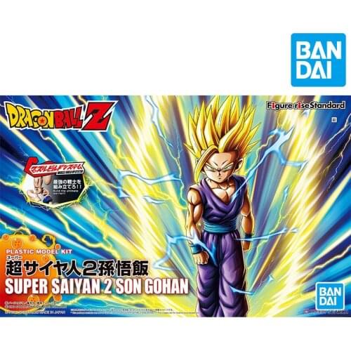 Bandai Dragon Ball Anime Figure-rise Standard Super Saiyan 2 Son Gohan Assembled Model Collection Decoration Children Toy