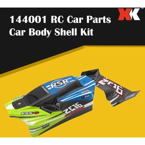 Good Quality XK 1PCS RC FPV Car Body Shell Kit For Wltoys 144001 1/14 4WD High Speed Racing RC Car Vehicle Models Parts