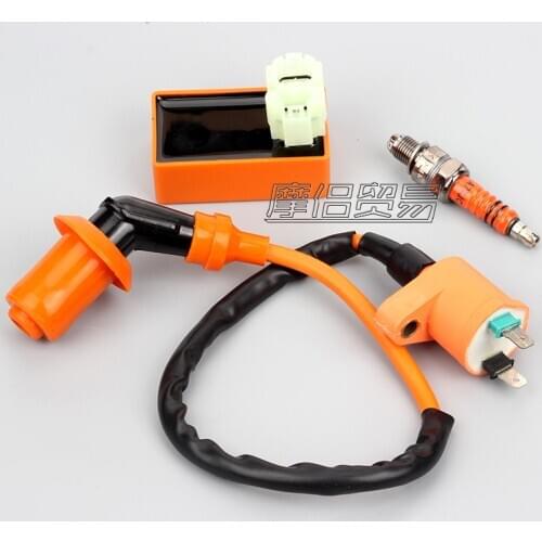 Performance racing Ignition coil for Scooter ATV GY6 50 GY6 125 GY6 150 139QMB 152QMI 157QMJ DIO50 ZX50