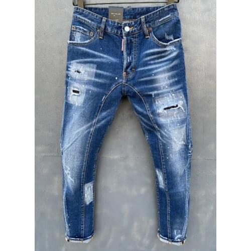 Men women jeans classic,Authentic,DSQUARED2,Retro,Italian brand ,Women/Men Jeans,locomotive,Jogging jeans