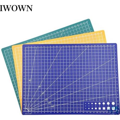 A4 Durable PVC Cutting Mat Handmade Cutting Pad Board Quilting Carving Tool for DIY Scrapbooking Sewing Tools