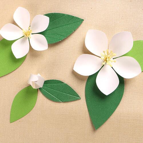 DUOFEN METAL CUTTING DIES apple blossom sets 8pcs 3D Metal Cutting Dies Stencils for DIY Scrapbooking paper crafts DIY 2018 New