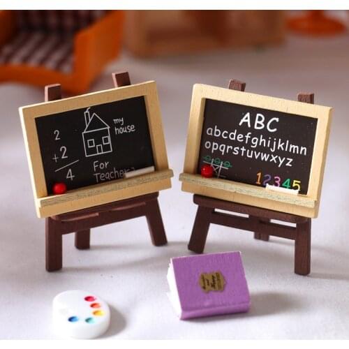 1:12 Mini Blackboard for Doll House Decorative Furniture